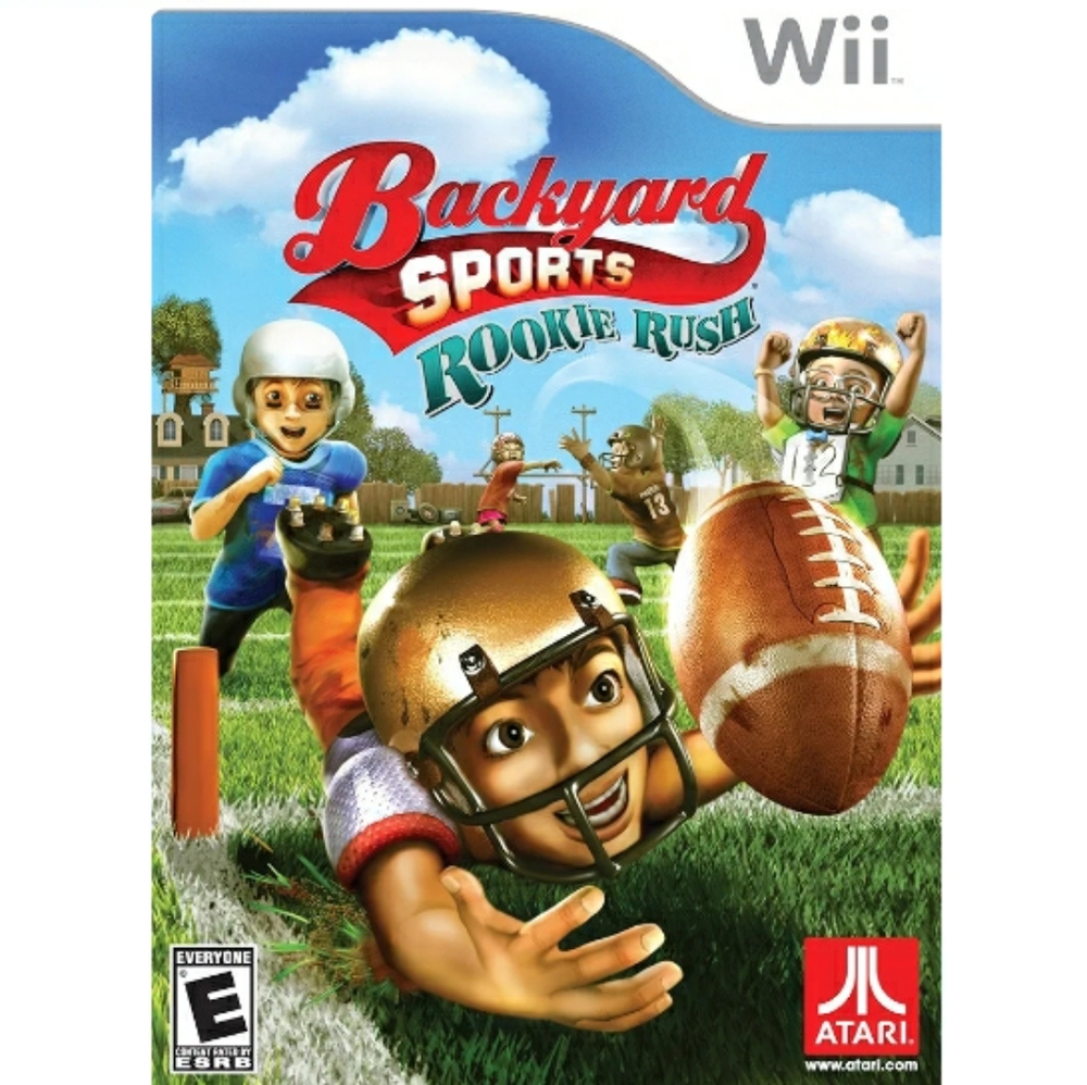 Backyard Sports Rookie Rush Wii Game